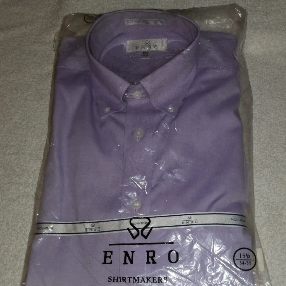 ENRO Ls wrinkle free shirt